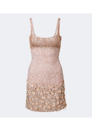 La Fuori Maris sequined minidress
