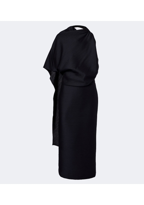 Rohe Draped open-back midi dress