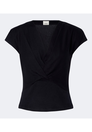Isabel Marant Nadrine cotton jersey top
