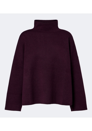 Jardin des Orangers Virgin wool and cashmere high neck sweater