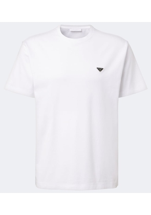 Prada Logo cotton jersey T-shirt