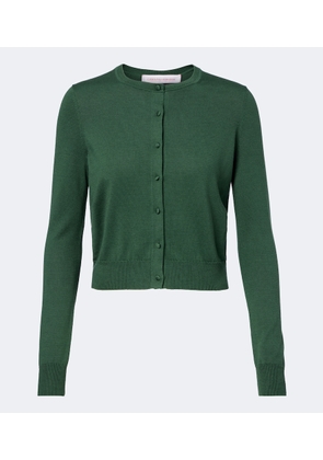 Carolina Herrera Silk and cotton cardigan