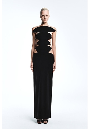 REVOLVE LOS ANGELES Elettra Maxi Dress in Black - Black. Size S (also in L, M, XL, XS, XXS).