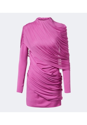 Christopher Esber Veil draped caped minidress