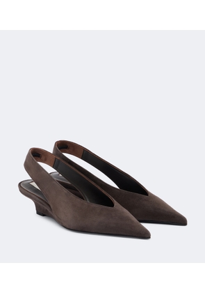 Toteme Suede wedges