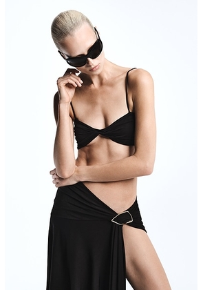 REVOLVE LOS ANGELES Luca Bra Top in Black - Black. Size S (also in L, M, XS, XXS).