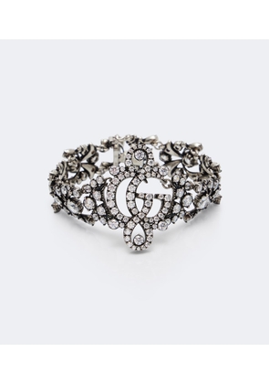 Gucci GG Marmont embellished cuff bracelet