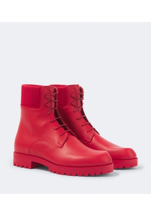 Christian Louboutin Trapman TCT 2 leather lace-up boots