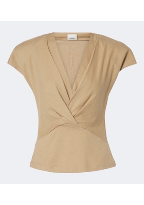 Isabel Marant Nadrine cotton jersey top