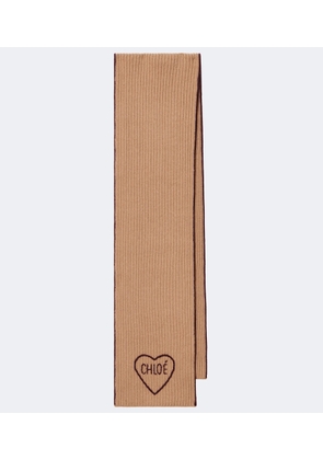 Chloe Chloe Encour wool and cashmere scarf