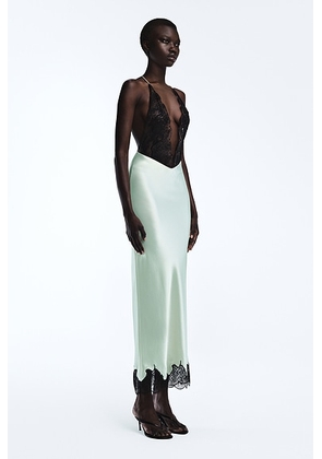 REVOLVE LOS ANGELES Alouette Maxi Dress in Mint & Black - Multi. Size XXS (also in L, M, S, XS).