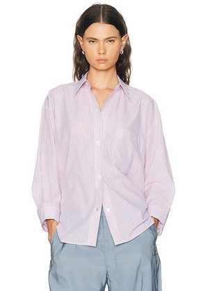 TWP Newest Earl Top in White & Red - Red. Size M/L (also in XS/S).