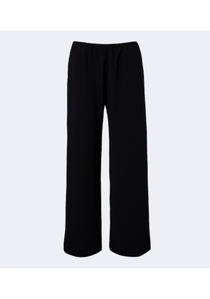 Leset Arielle crepe wide-leg pants