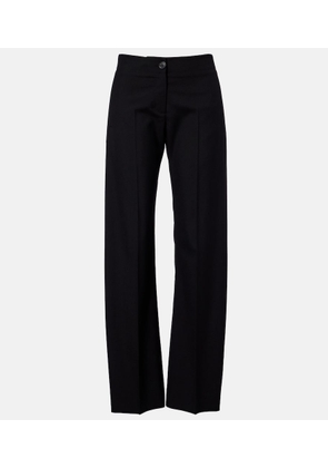 Khaite Mita virgin wool straight pants