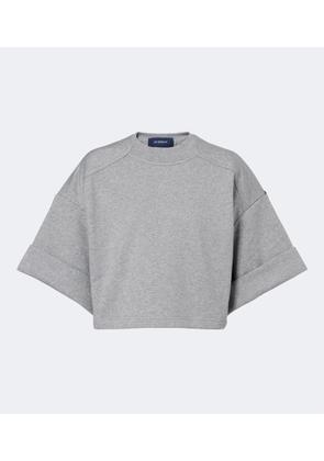 Sportmax Cotton-blend jersey sweatshirt
