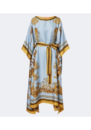La DoubleJ Square printed silk kaftan