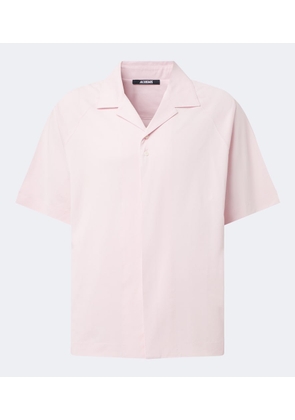Jacquemus Jean Atelier jersey bowling shirt