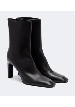 Toteme Leather ankle boots