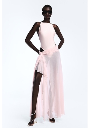 REVOLVE LOS ANGELES Antoine Maxi Skirt in Pink - Pink. Size L (also in M, S, XL, XS, XXS).