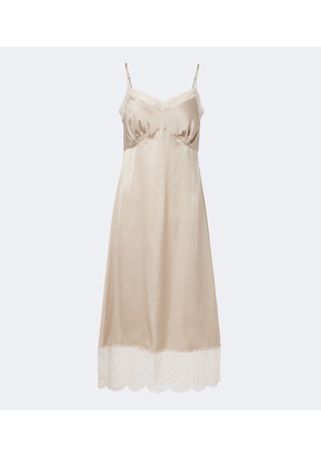 Simone Rocha Satin slip dress