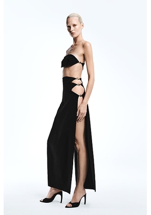 REVOLVE LOS ANGELES Elettra Maxi Skirt in Black - Black. Size S (also in L, M, XL, XS, XXS).