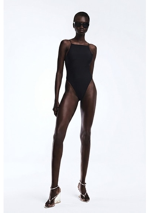 REVOLVE LOS ANGELES Basile Bodysuit in Black - Black. Size XS (also in L, M, S, XL).