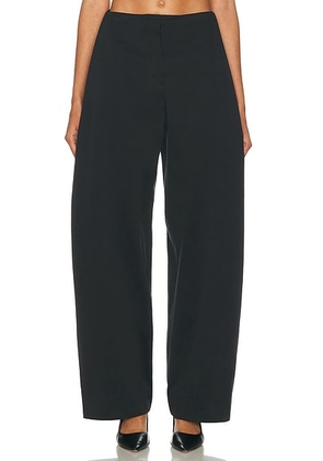 The Row Galileo Pant in Black - Black. Size 2 (also in 6).