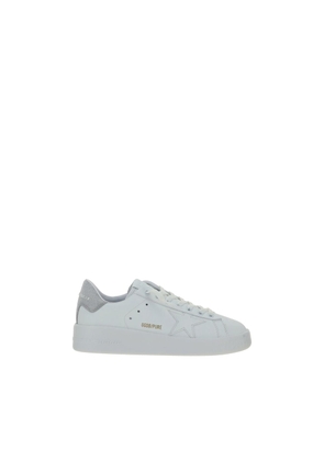 Golden Goose White Calf Leather Bos Taurus Platform Sneakers - EU41/US11