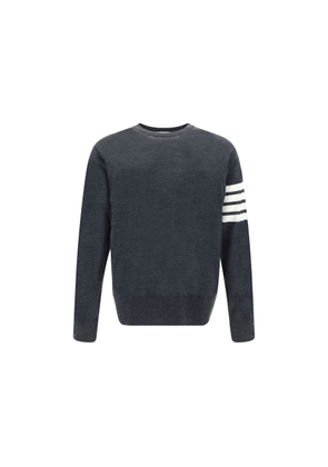 Thom Browne Gray Wool Oves Aries Sweatshirt - 1