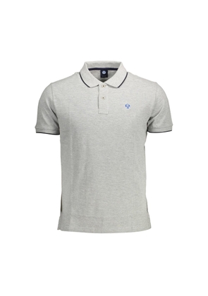 North Sails 'Grigio Cotton Men Polo Shirt' - XXL