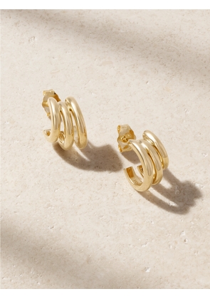 By Pariah - Classic 14-karat Recycled Gold Hoop Earrings - One size