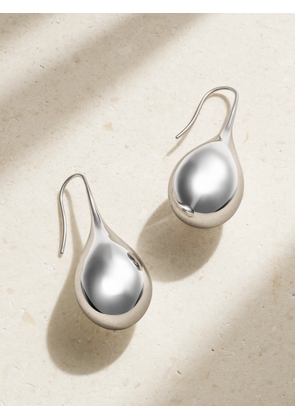 By Pariah - Drop Large Recycled Sterling Silver Earrings - One size