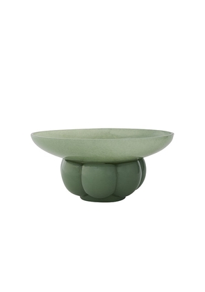 AYTM Uva Glass Bowl in Green.