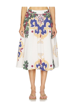 Bananhot Solana Skirt in Beige. Size XS. Also in S, M, L.