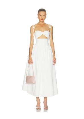 DELFI Naomi Dress in White. Size S. Also in XS, M, L, XL.