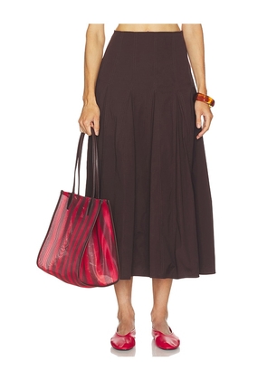 A.L.C. Tali Skirt in Brown. Size 0. Also in 2, 4, 6, 8, 10.