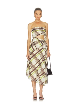 A.L.C. Tessa Dress in Brown. Size 0. Also in 2, 4, 6, 8, 10.