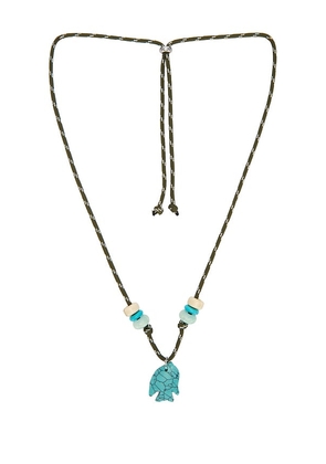 FlÃ²wze FlÃ³wze x Collanine Colorate Necklace in Army.
