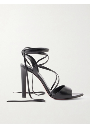 Christian Louboutin - Fanny Randa 100 Leather Sandals - Black - IT36,IT36.5,IT37,IT37.5,IT38,IT38.5,IT39,IT39.5,IT40,IT40.5,IT41,IT41.5,IT42
