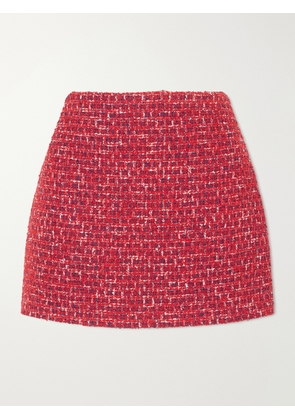 Valentino Garavani - Everyday Tweed Mini Skirt - Red - IT36,IT38,IT40,IT42,IT44