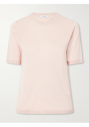 Max Mara - Maceti Cashmere And Silk-blend Sweater - Pink - x small,small,medium,large,x large