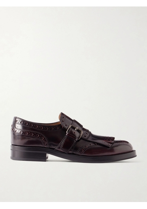 Church's - Phillis Fringed Leather Brogues - Burgundy - IT36,IT36.5,IT37,IT37.5,IT38,IT38.5,IT39,IT39.5,IT40,IT40.5,IT41,IT41.5,IT42