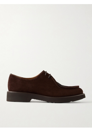 Church's - Nelly Wool-trimmed Suede Brogues - Brown - IT36,IT36.5,IT37,IT37.5,IT38,IT38.5,IT39,IT39.5,IT40,IT40.5,IT41,IT41.5,IT42
