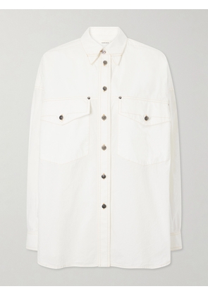 Versace - Cotton-poplin Shirt - White - IT36,IT38,IT40,IT42,IT44,IT46,IT48