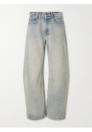 B SIDES - Slim Lasso High-rise Wide-leg Jeans - Blue - 24,25,26,27,28,29,30,31,32