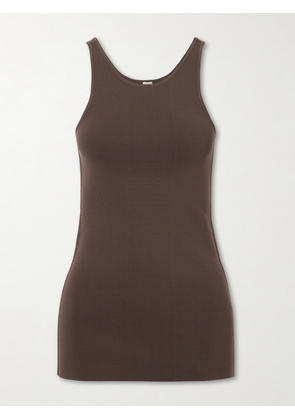 TOTEME - Knitted Tank - Brown - xx small,x small,small,medium,large,x large