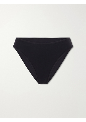TOTEME - Stretch-jersey Bikini Briefs - Black - xx small,x small,small,medium,large,x large