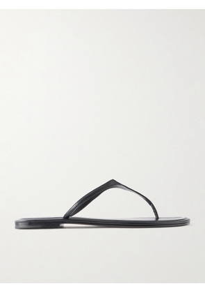 Polo Ralph Lauren - Logo-printed Leather Sandals - Black - IT35,IT36,IT36.5,IT37,IT37.5,IT38,IT38.5,IT39,IT39.5,IT40,IT41