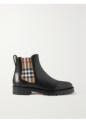 Burberry - Leather Chelsea Boots - Black - IT35,IT35.5,IT36,IT36.5,IT37,IT37.5,IT38,IT38.5,IT39,IT39.5,IT40,IT40.5,IT41