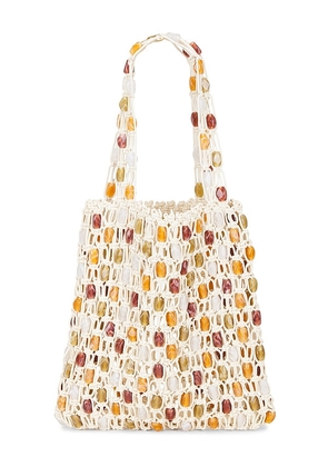 Lovers and Friends Olivia Tote in Ivory.